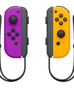 Nintendo Switch Joy-Con (L/R) Controllers - Neon Purple (L)/Neon Orange (R)