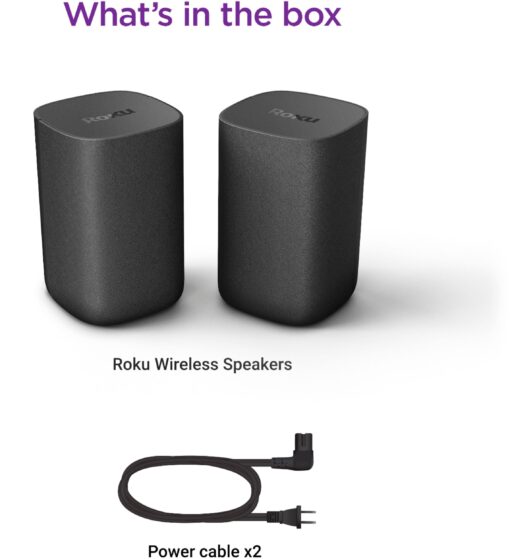 Roku wireless speakers